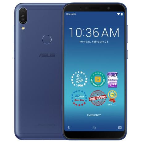 Смартфон Asus ZenFone Max Pro ZB602KL 3/32Gb Blue - фото 1