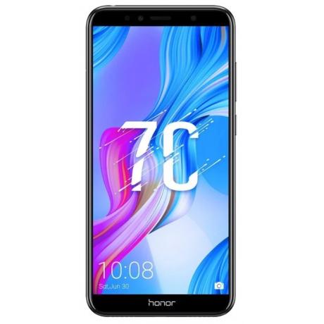 Смартфон Huawei Honor 7C Black - фото 2