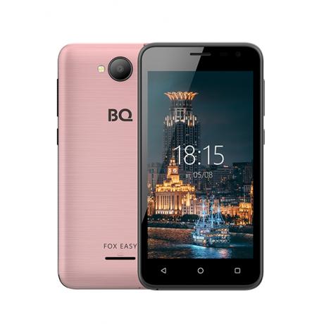Смартфон BQ BQ-4501G Fox Easy Pink Gold - фото 1