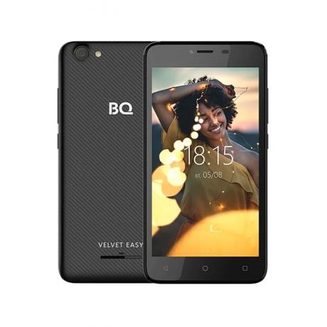 Смартфон BQ BQ-5000G VELVET EASY BLACK - фото 1