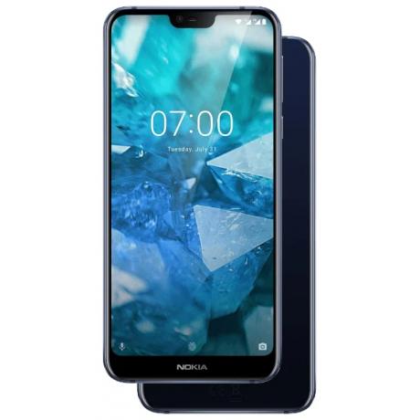 Смартфон Nokia 7.1 32Gb Blue - фото 1