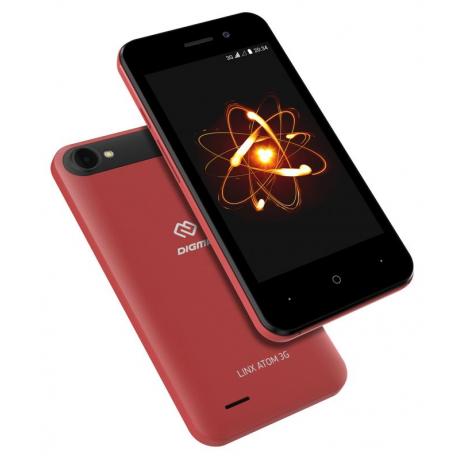 Смартфон Digma LINX ATOM 3G Red - фото 5