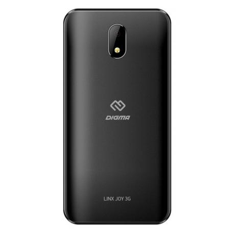 Смартфон Digma LINX JOY 3G черный моноблок - фото 3