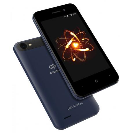 Смартфон Digma LINX ATOM 3G темно-синий - фото 5