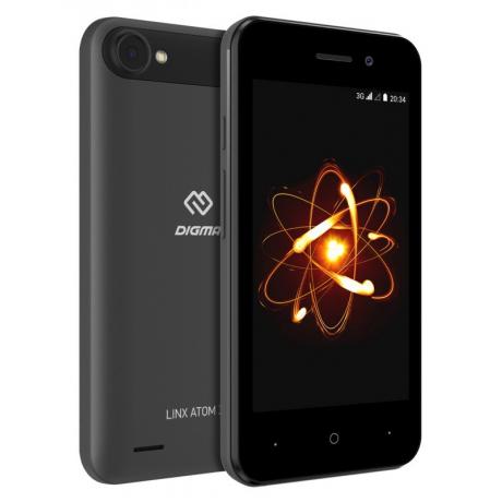 Смартфон Digma LINX ATOM 3G темно-серый - фото 4