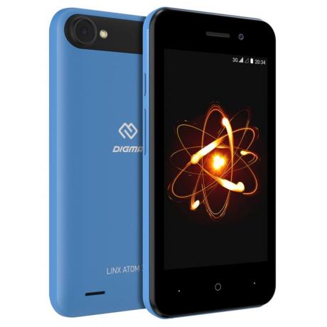 Смартфон Digma LINX ATOM 3G синий - фото 5