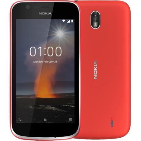 Смартфон Nokia 1 DS Warm Red - фото 1