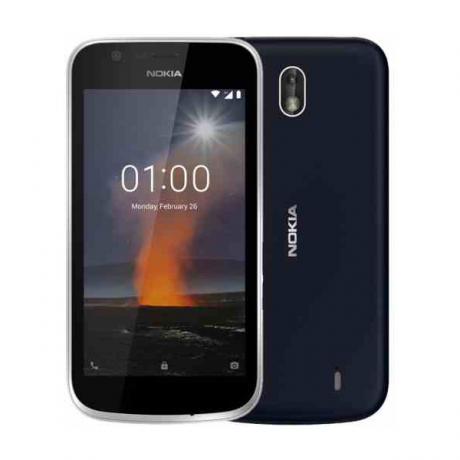 Смартфон Nokia 1 DS Dark Blue - фото 1