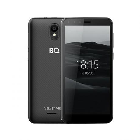 Смартфон BQ BQ-5300G VELVET VIEW Black - фото 1