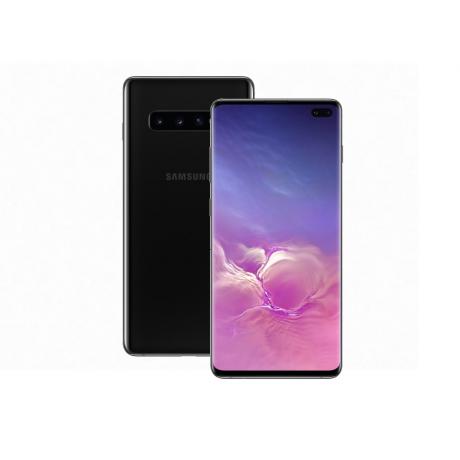Смартфон Samsung Galaxy S10+ G975F 12Gb/1TB Ceramic Black - фото 1