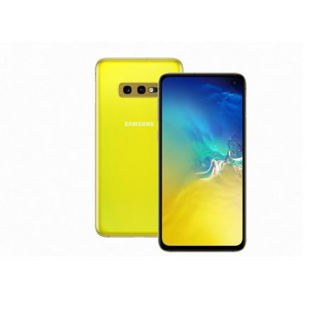 Смартфон Samsung Galaxy S10e G970F Canary Yellow - фото 1