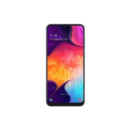 Смартфон Samsung Galaxy A50 128GB (2019) A505F White - фото 2