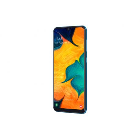 Смартфон Samsung Galaxy A30 32GB (2019) A305F Blue - фото 5