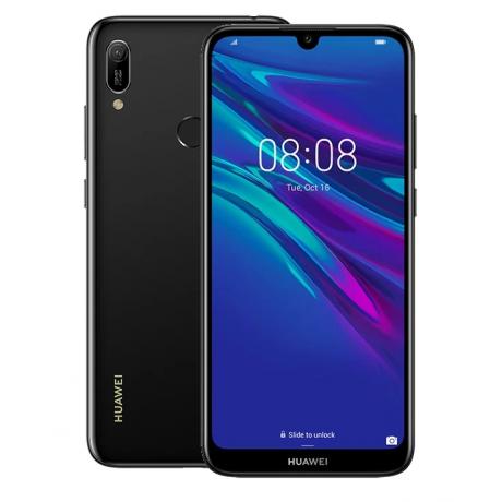 Смартфон Huawei Y6 (2019) Midnight Black - фото 1