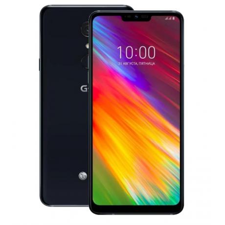 Смартфон LG G7 Fit (LMQ850EMWARUSBK) Black - фото 1