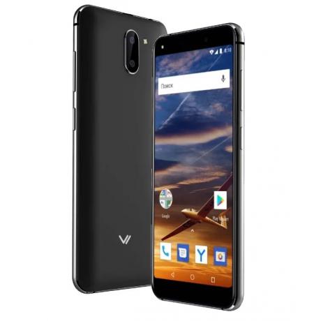 Смартфон Vertex Impress VIRA NFC LTE Black - фото 1