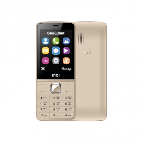 Мобильный телефон INOI 281 Gold - фото 1