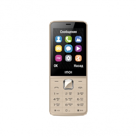 Мобильный телефон INOI 281 Gold - фото 5