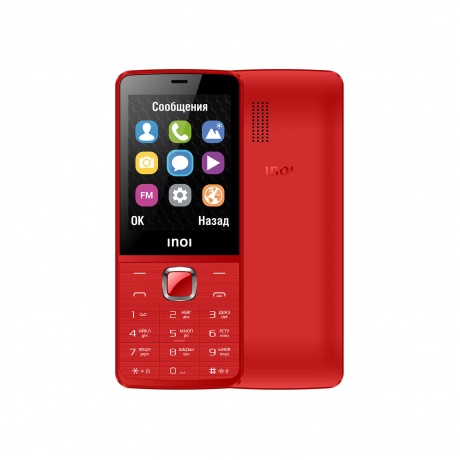 Мобильный телефон INOI 281 Red - фото 1