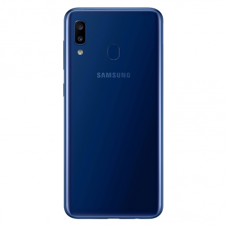 Смартфон Samsung Galaxy A20 (2019) SM-A205F 32Gb Blue - фото 1