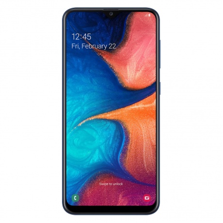 Смартфон Samsung Galaxy A20 (2019) SM-A205F 32Gb Blue - фото 2