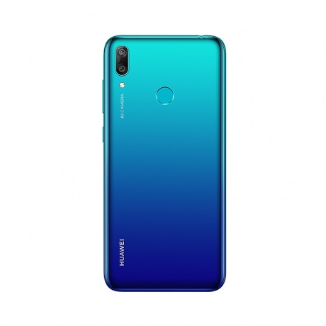 Смартфон Huawei Y7 2019 Aurora Blue - фото 3