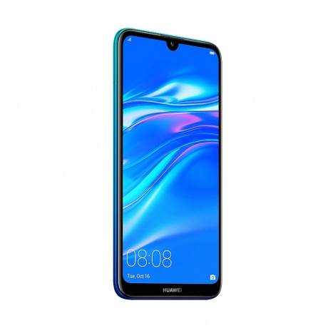 Смартфон Huawei Y7 2019 Aurora Blue - фото 4
