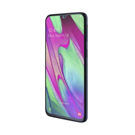 Смартфон Samsung Galaxy A40 64GB (2019) A405F Black - фото 2