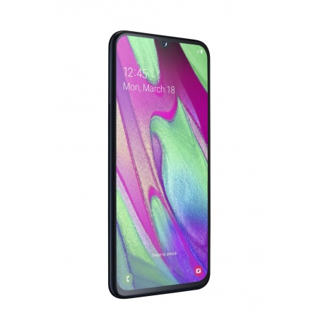 Смартфон Samsung Galaxy A40 64GB (2019) A405F Black - фото 3