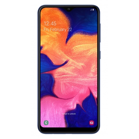 Смартфон Samsung Galaxy A10 32GB (2019) A105F Blue - фото 2