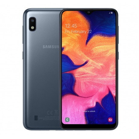 Смартфон Samsung Galaxy A10 32GB (2019) A105F Black - фото 1