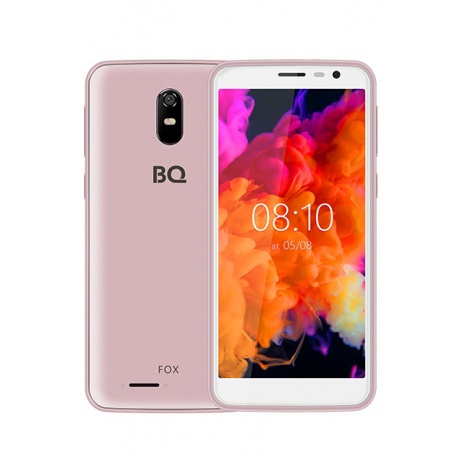 Смартфон BQ BQ-5004G Fox Pink Gold - фото 1