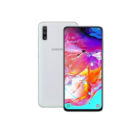 Смартфон Samsung Galaxy A70 128GB (2019) A705F White - фото 1
