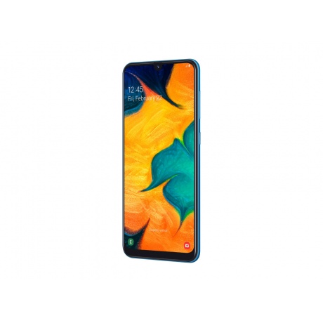 Смартфон Samsung Galaxy A30 64GB (2019) A305F Blue - фото 5