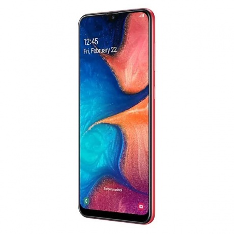 Смартфон Samsung Galaxy A20 (2019) SM-A205F 32Gb Red - фото 4