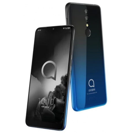 Смартфон Alcatel 3 2019 (5053K) Black-Blue - фото 1