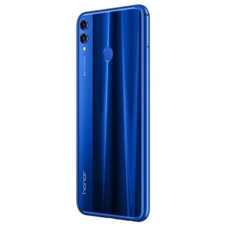 Смартфон Honor 8X 64Gb Phantom Blue - фото 7
