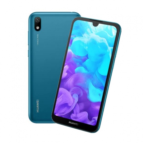 Смартфон Huawei Y5 (2019) Sapphire Blue - фото 1