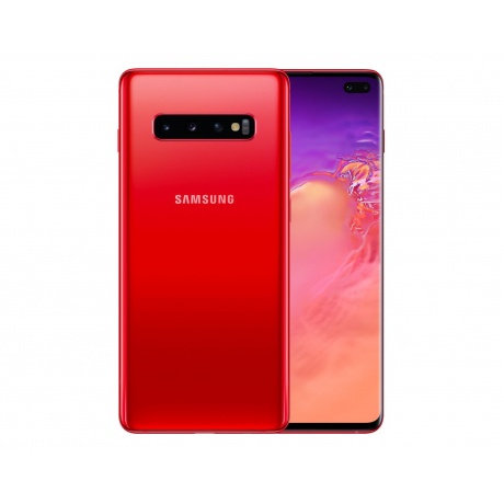 Смартфон Samsung Galaxy S10+ 8/128GB SM-G975F (Red) - фото 1