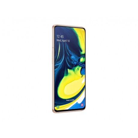 Смартфон Samsung Galaxy A80 128Gb 8Gb A805F Gold - фото 6