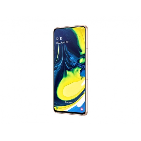 Смартфон Samsung Galaxy A80 128Gb 8Gb A805F Gold - фото 7