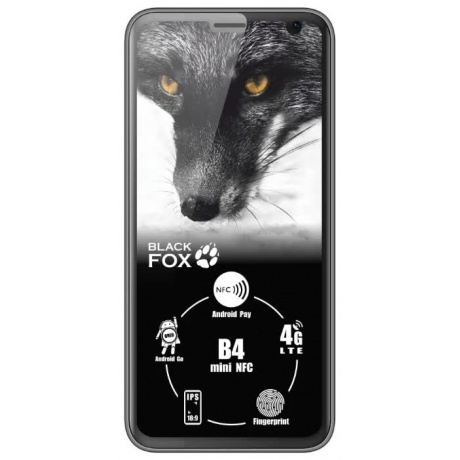 Смартфон Black Fox B4 mini NFC Black - фото 2