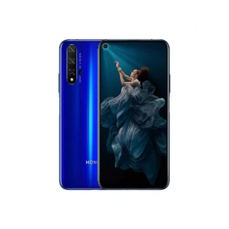 Смартфон Honor 20 6/128GB Blue - фото 1