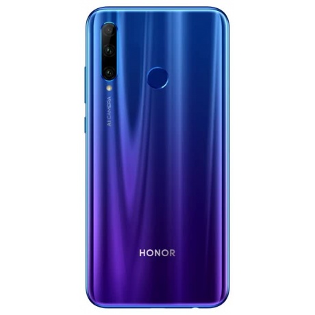 Смартфон Honor 10i 128GB Blue - фото 3