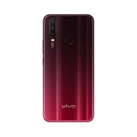 Смартфон Vivo Y12 3/64GB Burgundy Red - фото 5