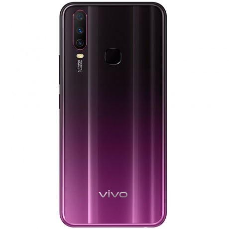 Смартфон Vivo Y17 64GB Mystic Purple - фото 2