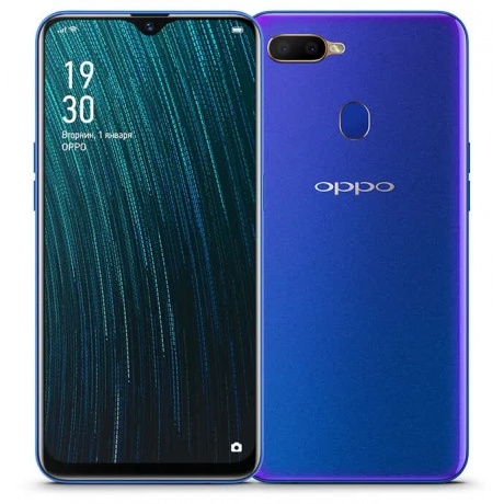 Смартфон Oppo A5s (CPH1909) Blue - фото 1