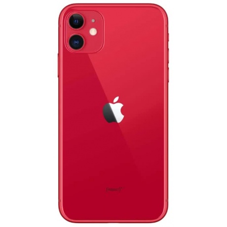 Смартфон Apple iPhone 11 128Gb Product Red (MWM32RU/A) - фото 3