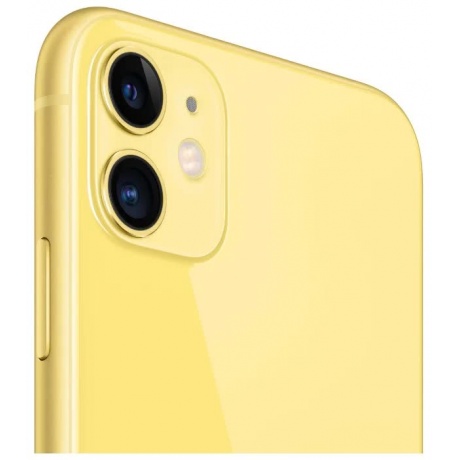Смартфон Apple iPhone 11 256Gb Yellow (MWMA2RU/A) - фото 4