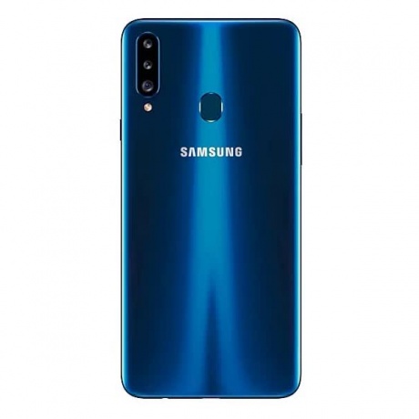 Смартфон Samsung Galaxy A20s 32Gb SM-A207F Blue - фото 3